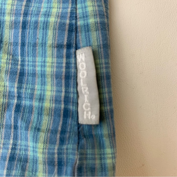 Woolrich Women’s 2250 Riverbed Blue Sleeveless Button Down Top Size Small - Picture 4 of 8